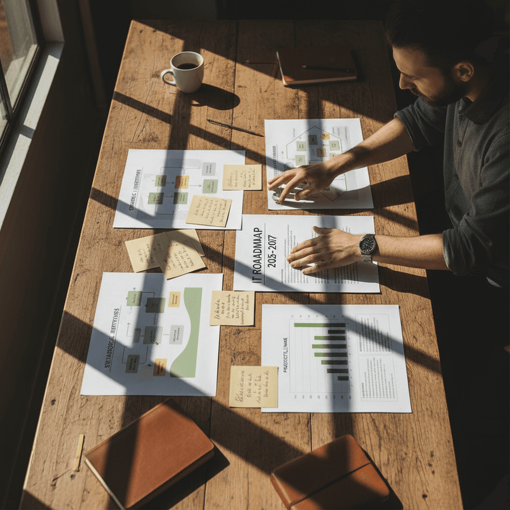 Strategic IT roadmap development